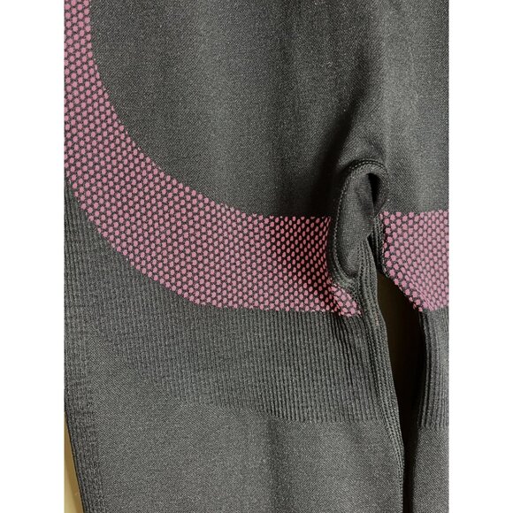 Victoria's Secret Pink Active Leggings Black Compression Activewear Womens M - Picture 9 of 9